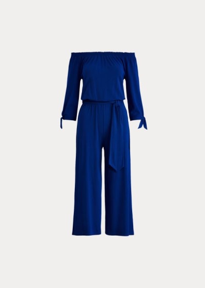 Ralph Lauren Off-the-Shoulder Jumpsuit Dame Danmark (KOCRP2937)